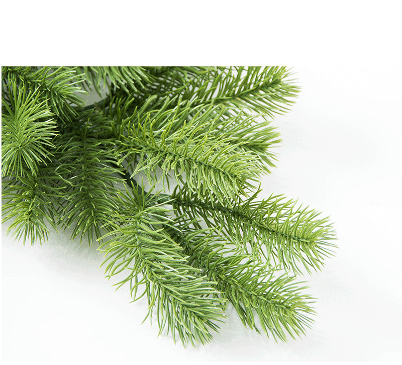 Creative Christmas Decorations Simulation Leaves