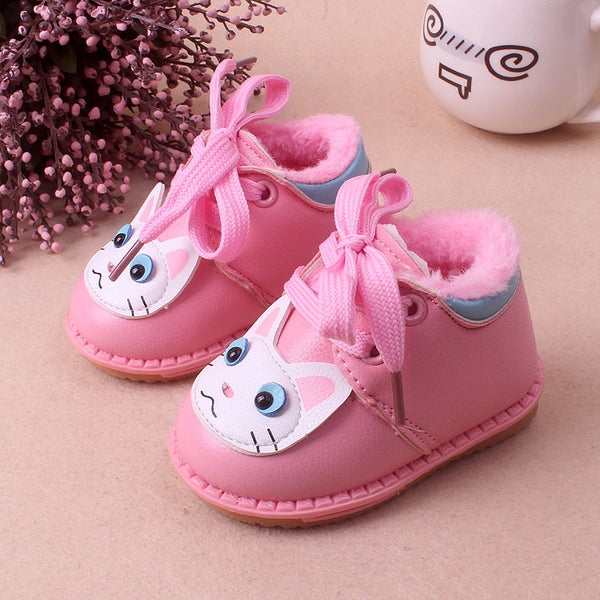 Buy Leather Plush Cotton Shoes for Baby Girls - EpicMustHaves