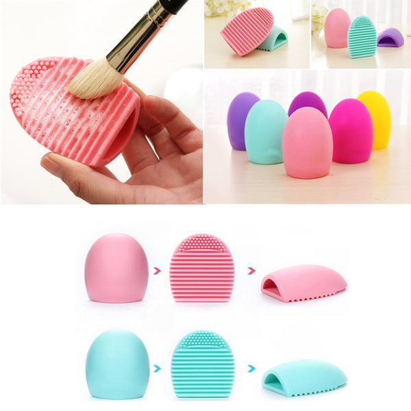 Buy Silicone Wash Egg Makeup Brush Cleaner - Must-Have Tool 