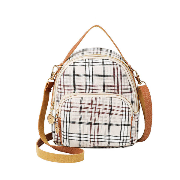 Buy Personality Bags Casual Plaid Backpack - Trendy Portable Backpack | EpicMustHaves