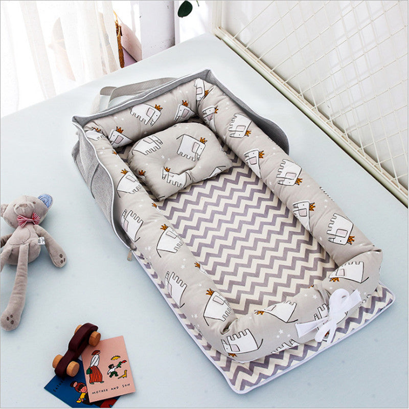 Portable Bed-in-bed Newborn Baby Bed Anti-startle Uterus Bionic Bed