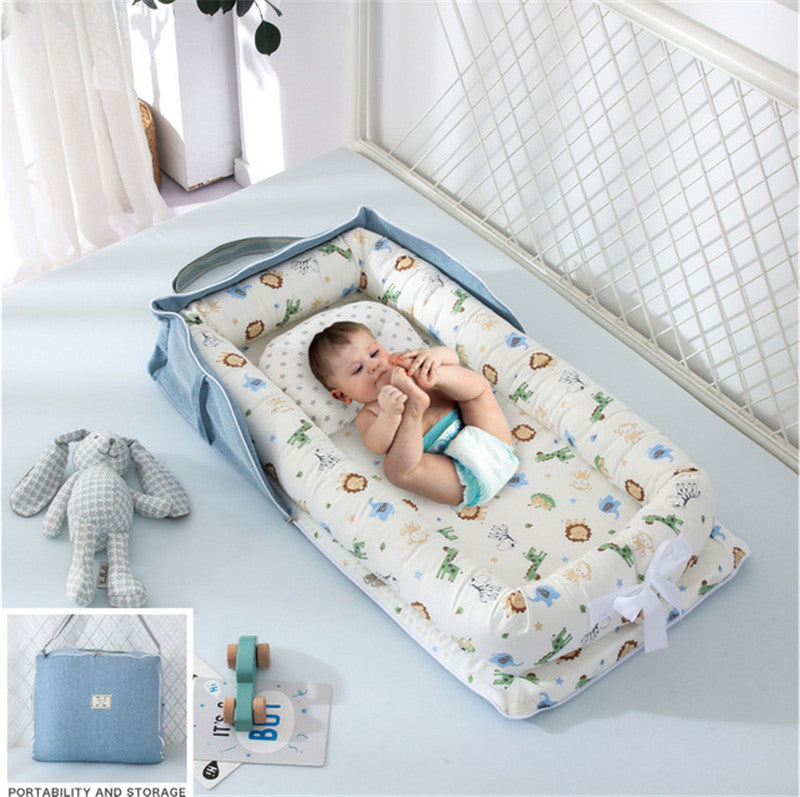 Portable Bed-in-bed Newborn Baby Bed Anti-startle Uterus Bionic Bed