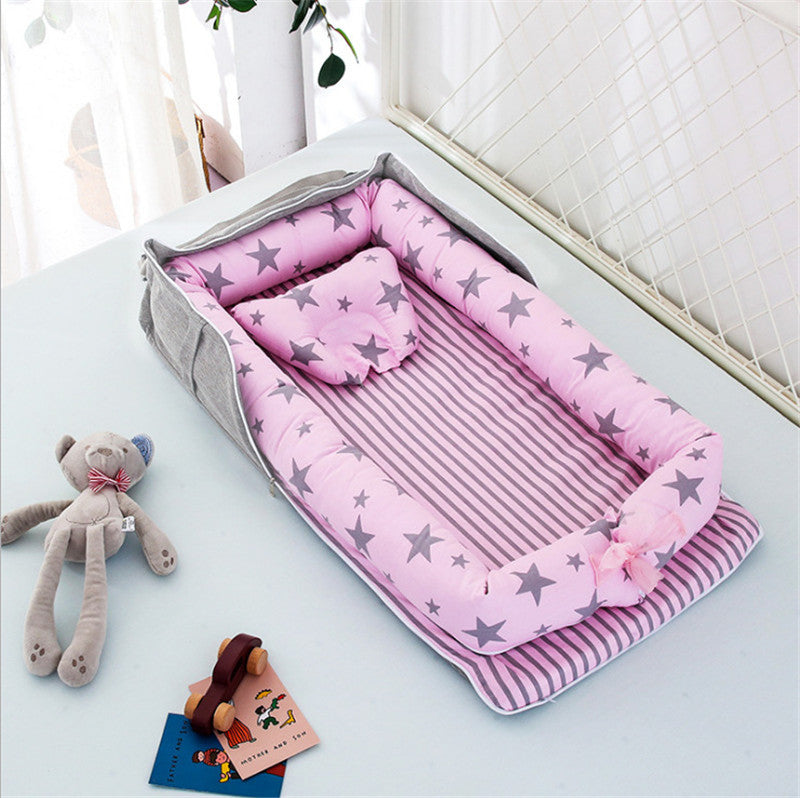 Portable Bed-in-bed Newborn Baby Bed Anti-startle Uterus Bionic Bed