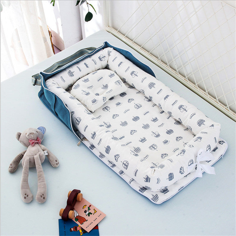 Portable Bed-in-bed Newborn Baby Bed Anti-startle Uterus Bionic Bed