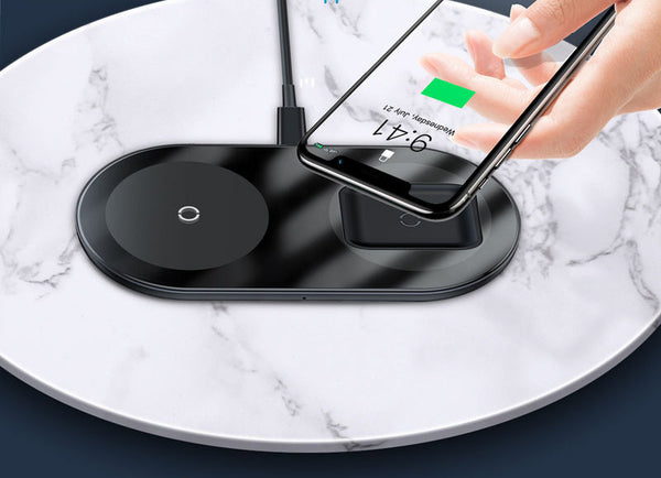 Buy Minimalist 2-In-1 Wireless Charger Pro - Ultimate Charging Convenience