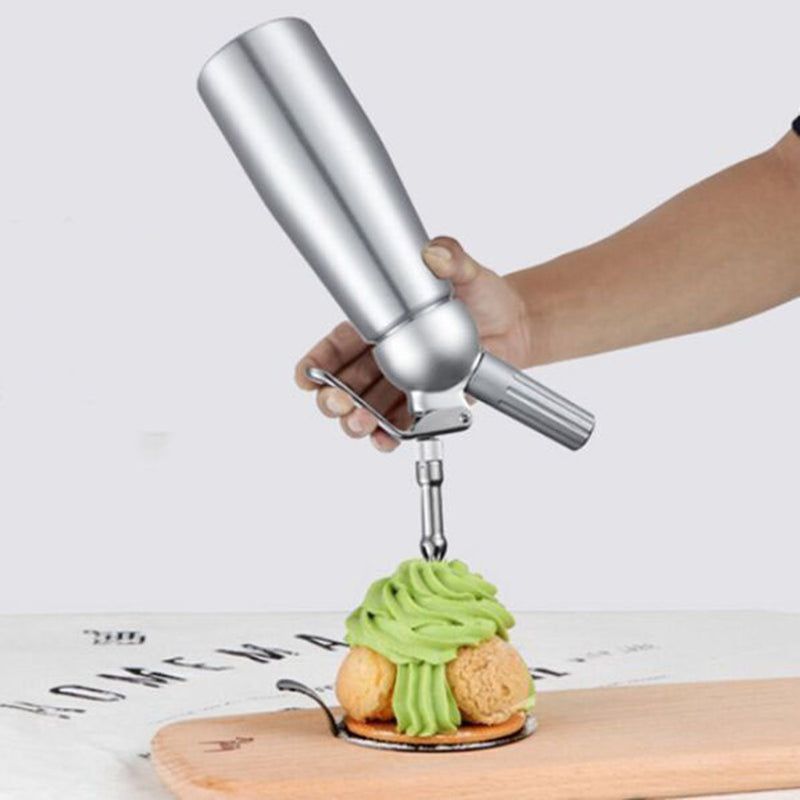 Buy Aluminum Cream Spray Gun Foamer - Perfect for Cake, Coffee, and More