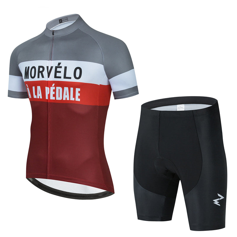 Buy New Summer Cycling Jersey Suit - Breathable Sportswear for Men