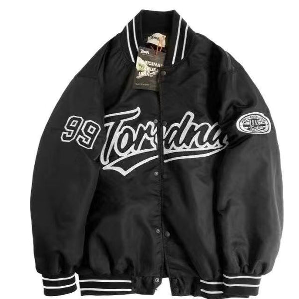 Buy Loose Retro High Street Baseball Coat | EpicMustHaves