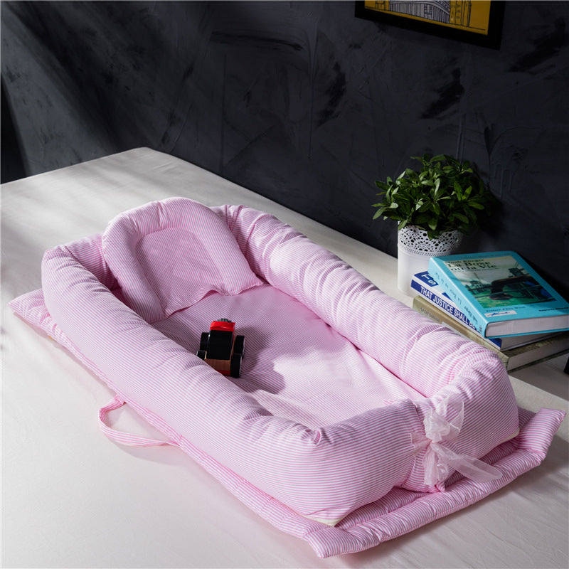 Buy New Portable Baby Bed - Fashion All Cotton Bionic Bed | EpicMustHaves