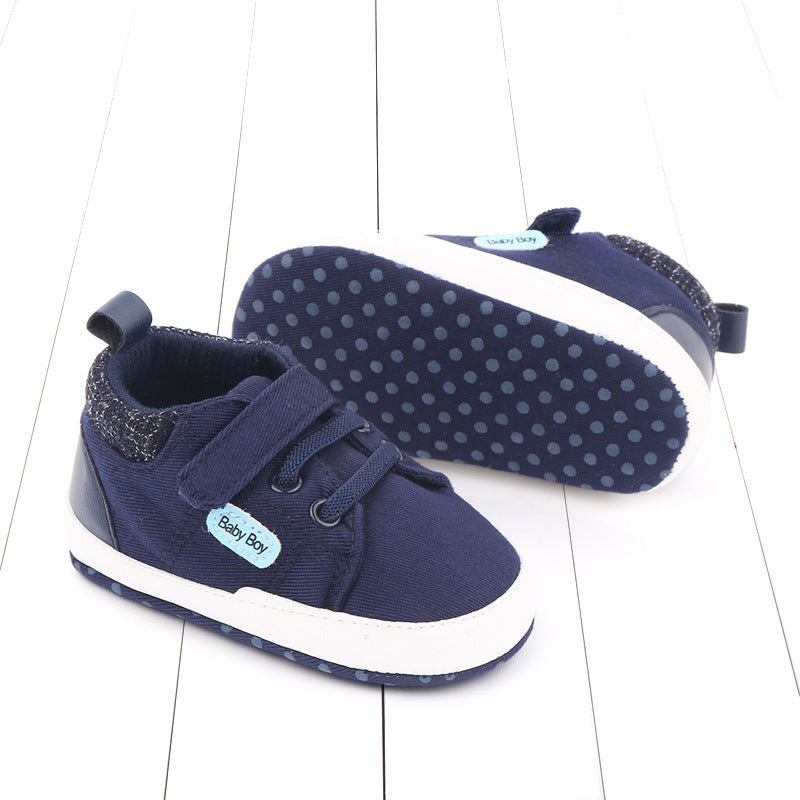Baby Shoes Soft Sole Baby Shoes Male Baby Velcro Toddler Shoes