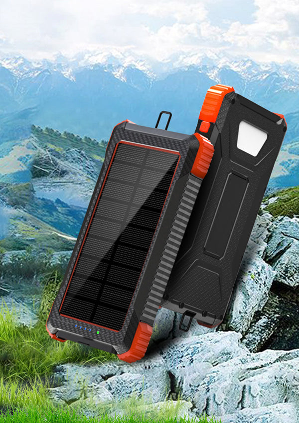 Buy Outdoor Solar Wireless Power Bank - High Capacity 10000mAh | EpicMustHaves