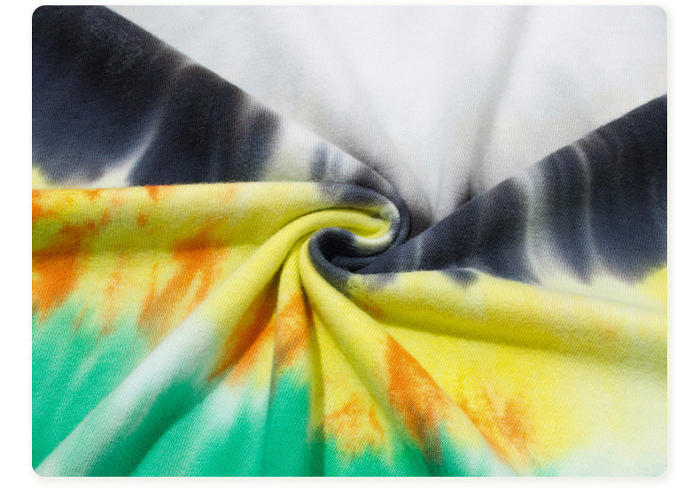 Buy Loose Hit Color Gradient Tie-Dye T-Shirt | EpicMustHaves