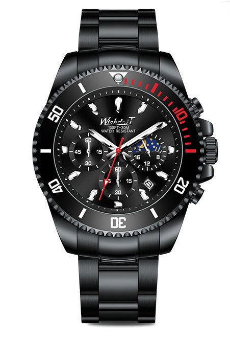 Buy Sports Watch Steel Band - Stylish Waterproof Quartz Watch | EpicMustHaves