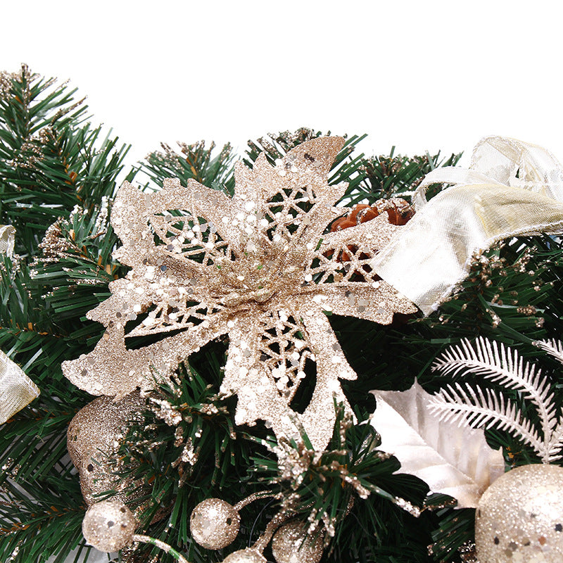 Buy Exquisite Christmas Window Decorations - Festive Rattan, Wreaths, and Trees