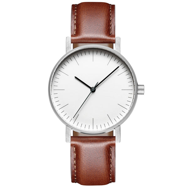 Buy Simple Leather Wristwatch - Classic Timepiece | EpicMustHaves