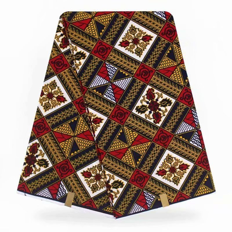 Buy African Batik Cloth - Premium Polyester Wax Cloth for Stylish Attire