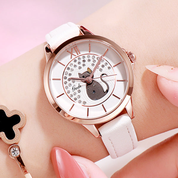 Girls' quartz wristwatch