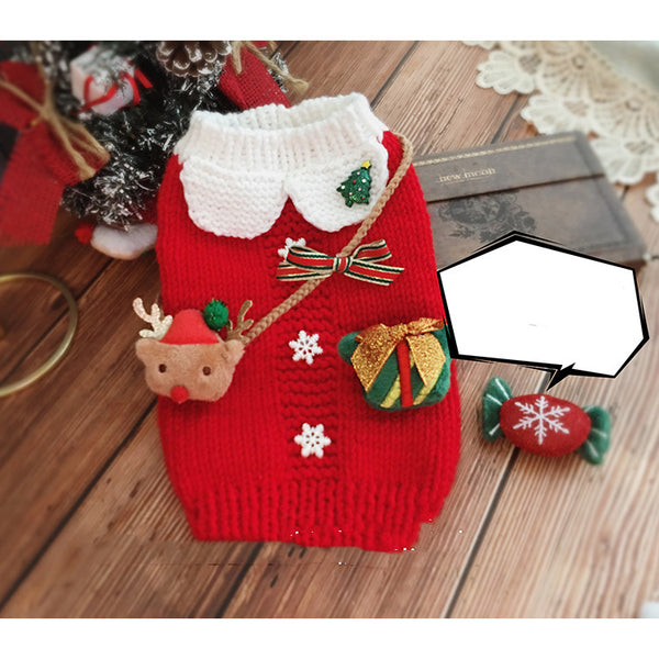 Buy Christmas Clothes Two Leg Leisure Time Sweater 