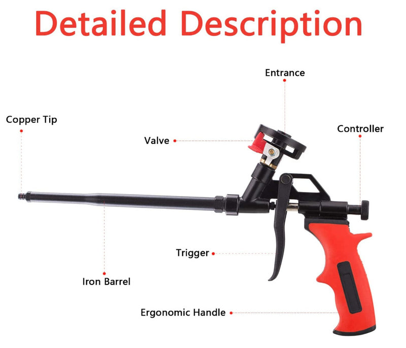 Foaming Agent Cleaning Free Spray Gun