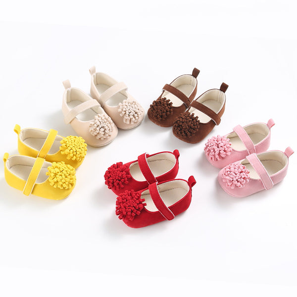 Buy Baby Colored Flower Toddler Shoes - Soft Soled Shoes for Comfort