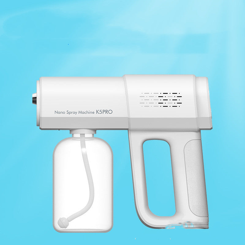 Handheld Nano Spray Disinfection Gun Blue Light