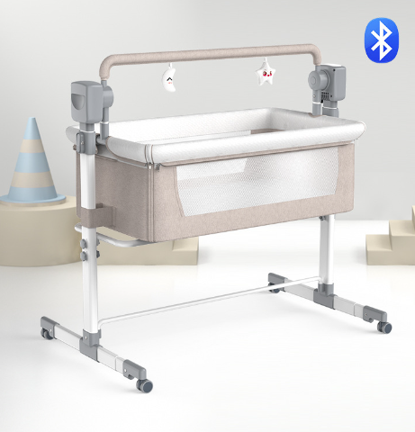 Buy Portable Baby Bed Electric Bassinet - Foldable & Splicing | EpicMustHaves