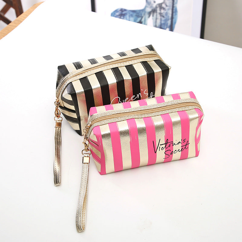 Buy New Phnom Penh Striped Make-up Bag - Stylish Cosmetic Storage