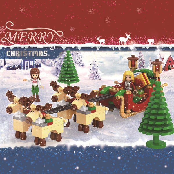 Buy Christmas Post Office Puzzle Building Block Toys | Creative Assembling Fun