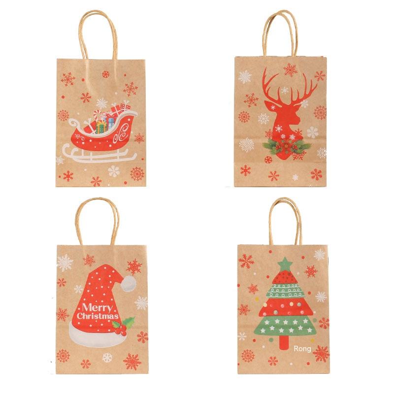 Buy Christmas Decorations Paper Carrier Bag - Festive Gift Packaging at EpicMustHaves