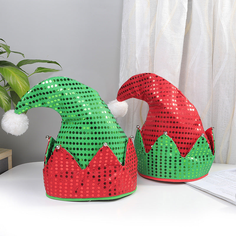 Buy Festive Christmas Hat | Red and Green Non-Woven Fabric Hats at EpicMustHaves