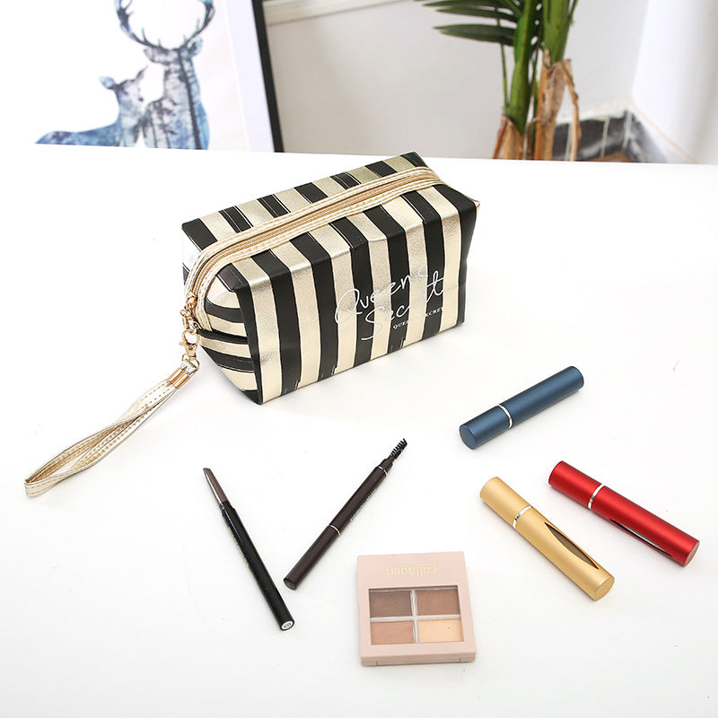 Buy New Phnom Penh Striped Make-up Bag - Stylish Cosmetic Storage