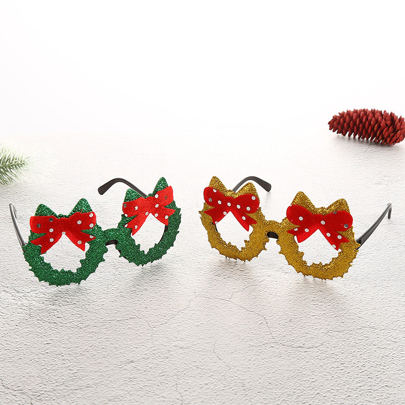 Party Christmas Children's Toys Christmas Luminous Glasses Frame