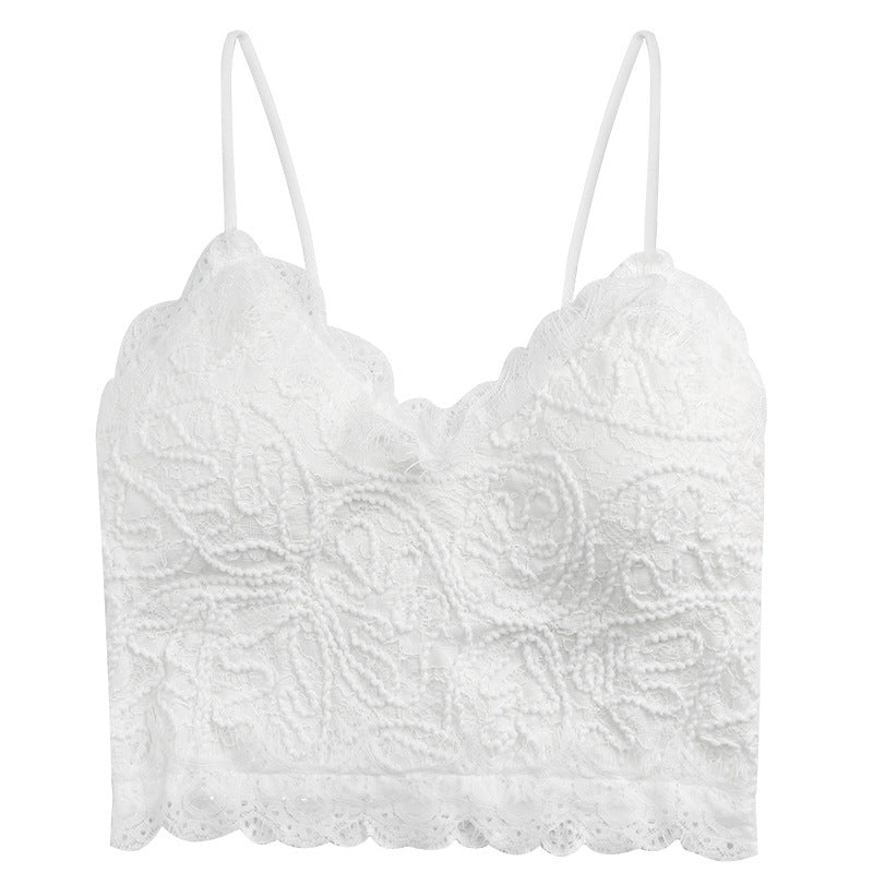 Lace Camisole Wraps The Chest And Wears Slim Slimming Underwear