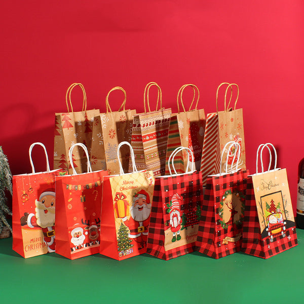 Buy Christmas Decorations Paper Carrier Bag - Festive Gift Packaging at EpicMustHaves