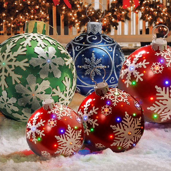 Buy Christmas Balls for Outdoor Atmosphere 