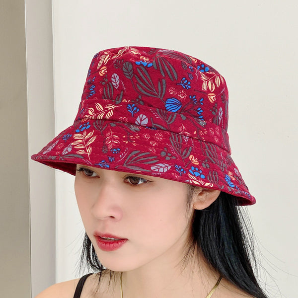 Buy Summer Women's Thin Cloth Bucket Hat Sunshade | Fashionable Headwear
