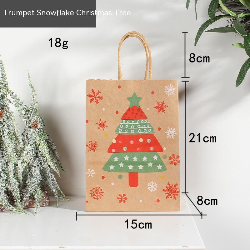 Christmas Decorations Paper Carrier Bag