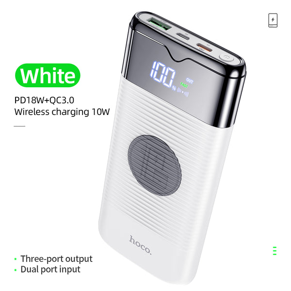 Buy Power Bank 10000mAh Wireless Charger - Fast Charging External Battery