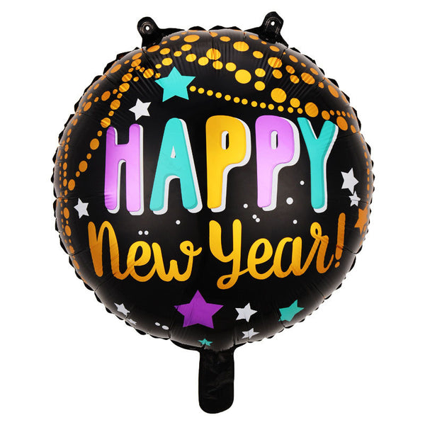 Buy 18 Inch Happy New Year Aluminum Film Ball - Party Wall Decoration