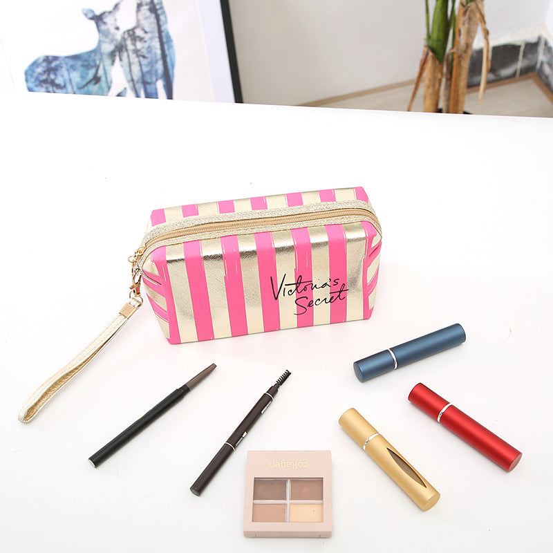 Buy New Phnom Penh Striped Make-up Bag - Stylish Cosmetic Storage