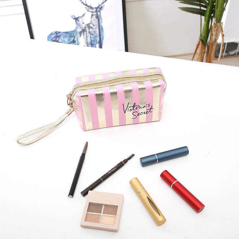 Buy New Phnom Penh Striped Make-up Bag - Stylish Cosmetic Storage