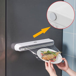 Buy Magnetic Plastic Wrap Dispenser - Convenient Kitchen Organizer 