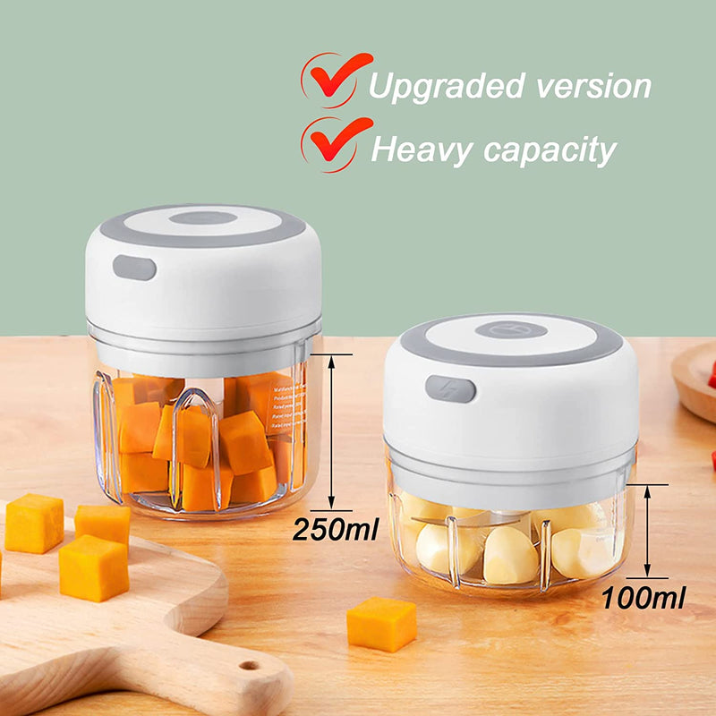 Buy Mini Electric Garlic Chopper - Effortless Food Prep | EpicMustHaves