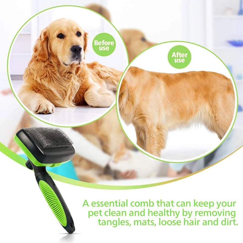 Buy Self Cleaning Dog Brush - Grooming Tool for Dogs & Cats | EpicMustHaves