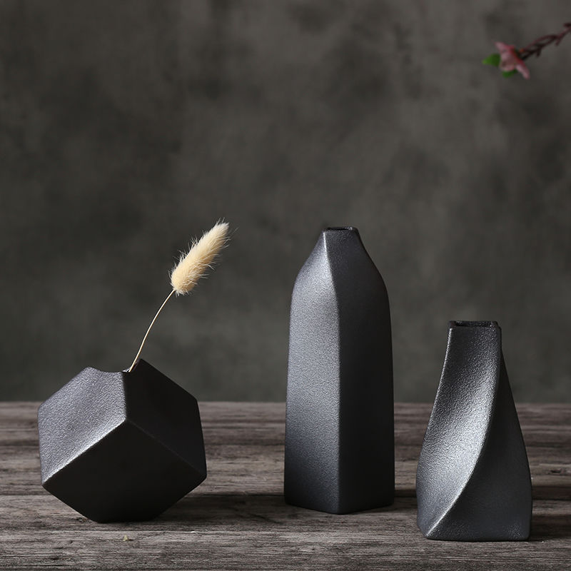 Buy Elegant Black Glaze Vase - Japanese Style Home Decor | EpicMustHaves