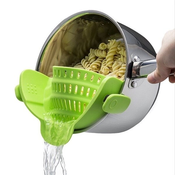 Buy Silicone Kitchen Strainer - Convenient Cooking Essential | EpicMustHaves