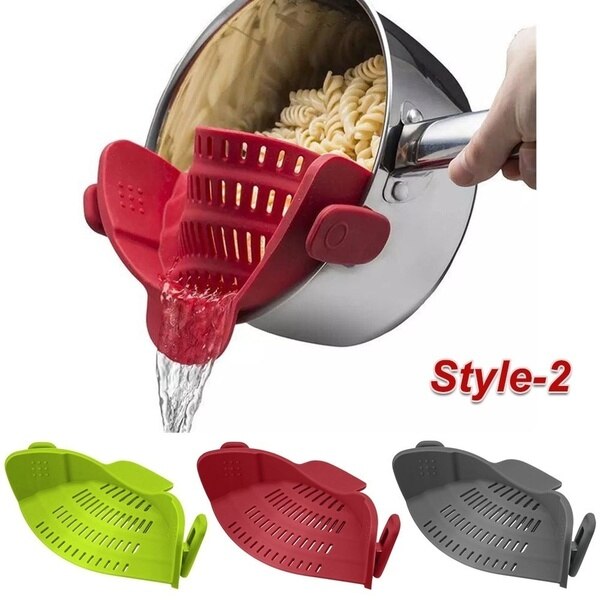 Buy Silicone Kitchen Strainer - Convenient Cooking Essential | EpicMustHaves