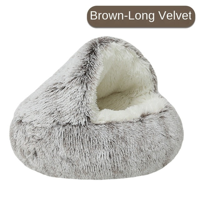 Buy Plush Pet Bed - Cozy Self-Warming Comfort | EpicMustHaves