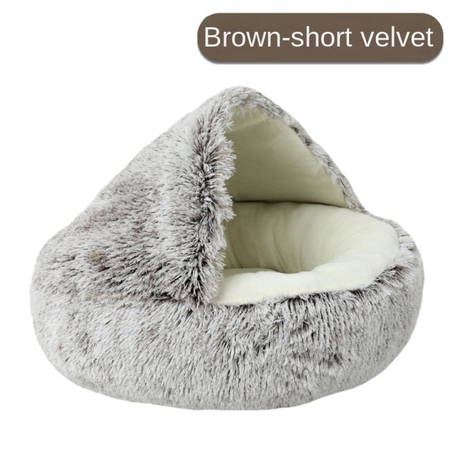 Buy Plush Pet Bed - Cozy Self-Warming Comfort | EpicMustHaves