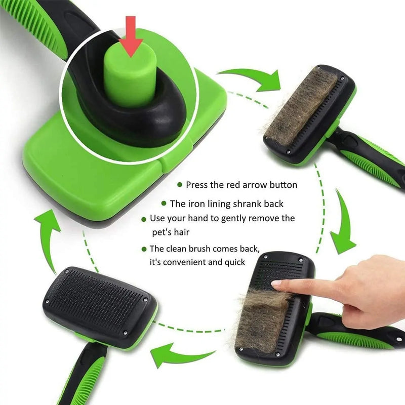 Buy Self Cleaning Dog Brush - Grooming Tool for Dogs & Cats | EpicMustHaves